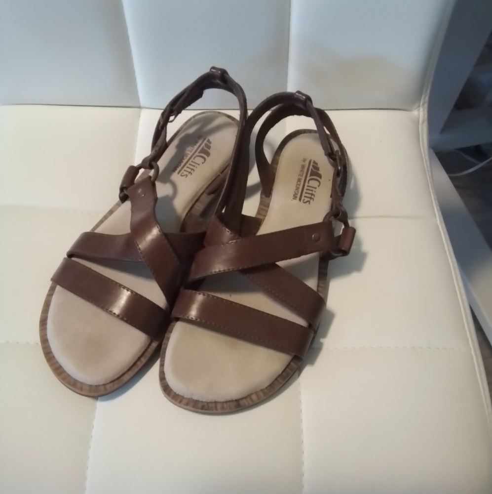 Brown Strappy Sandals